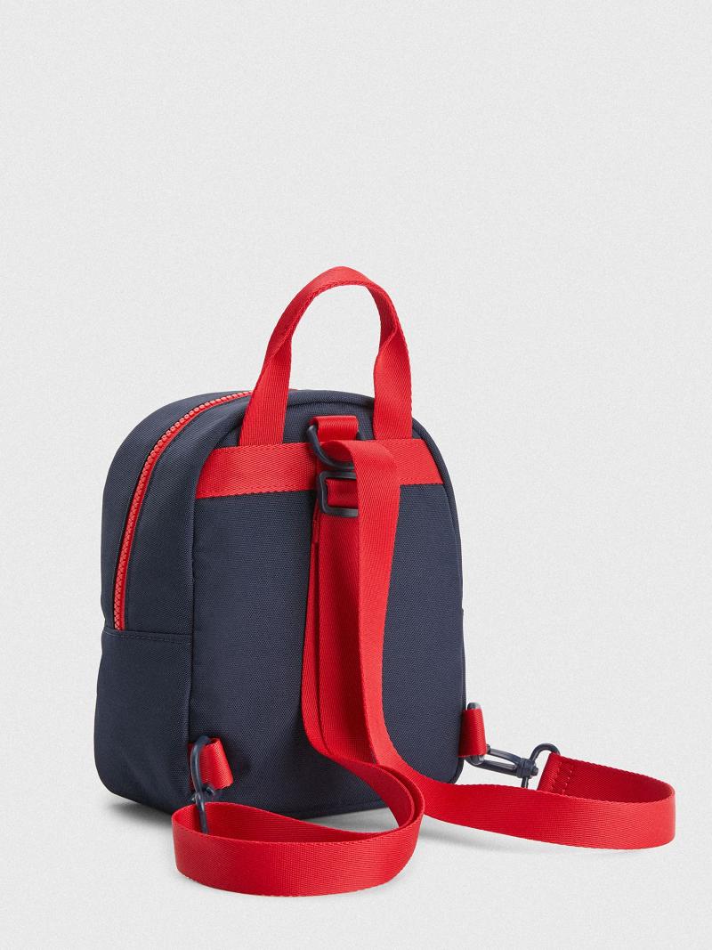 Fiú Tommy Hilfiger Backpack Lunchbox Táska Sötétkék | HU 2349MQZ